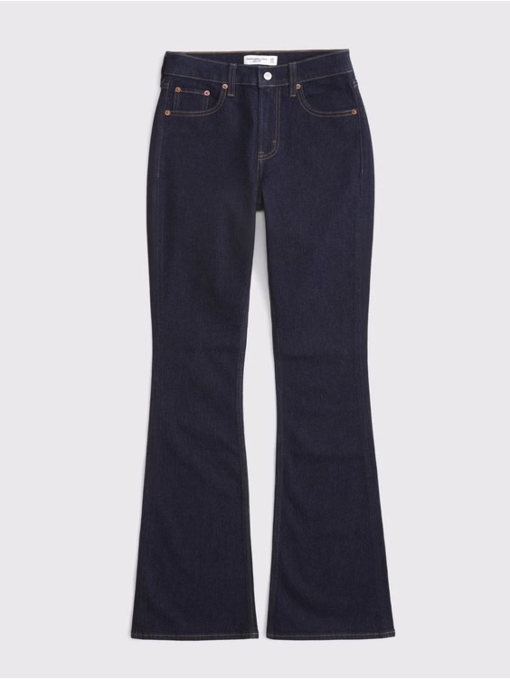 Abercrombie & Fitch Women's Dark Indigo Bootcut Jeans Size 27” SHORT Length